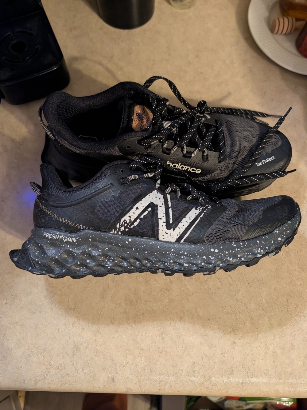 New Balance Women's Black Fresh Foam Trail Running Shoes